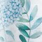 Threadmade Home Hydrangea Sketch Double Border Napkin, Set of 8, Multicolor - 17"W x 17"L